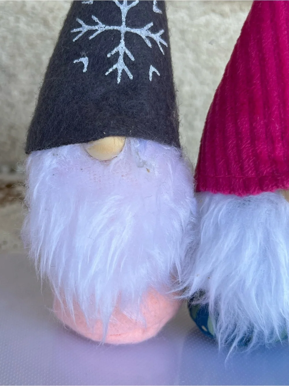 Target Plush Holiday Gnome Trio - Black, Pink, Teal Hats